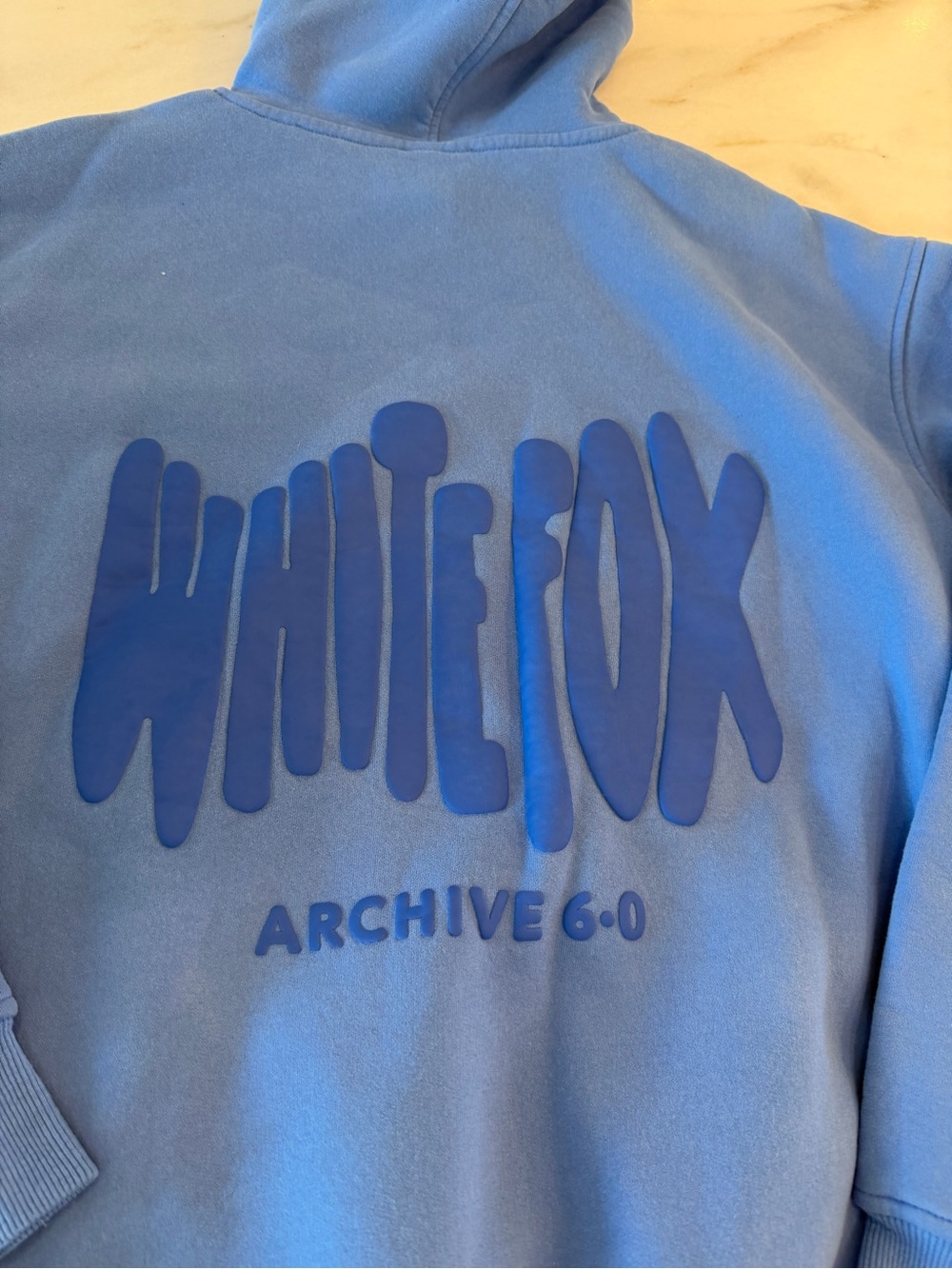 White Fox archive 6.0 blueberry sweatshirt XS s hoodie guc - Picture 6 of 6